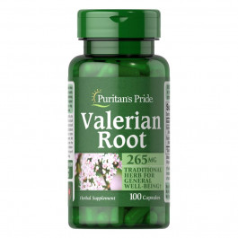   Puritan's Pride Valerian Root 265 mg, 100 капсул