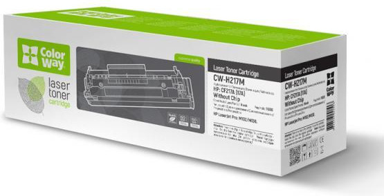 ColorWay Картридж HP (CF217A) LJ Pro M102/M130 (без чіпа) (CW-H217M) - зображення 1