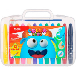 Deli Карандаши цветные Color Kids Gel EС20504 12 цветов