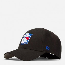47 Brand Кепка  New York Rangers H-MVP13WBV-BKB One Size Черный/Серый (195000327490)