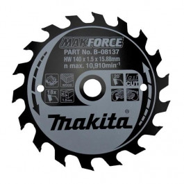Makita MAKForce 140x15,88 18Т (B-08137)