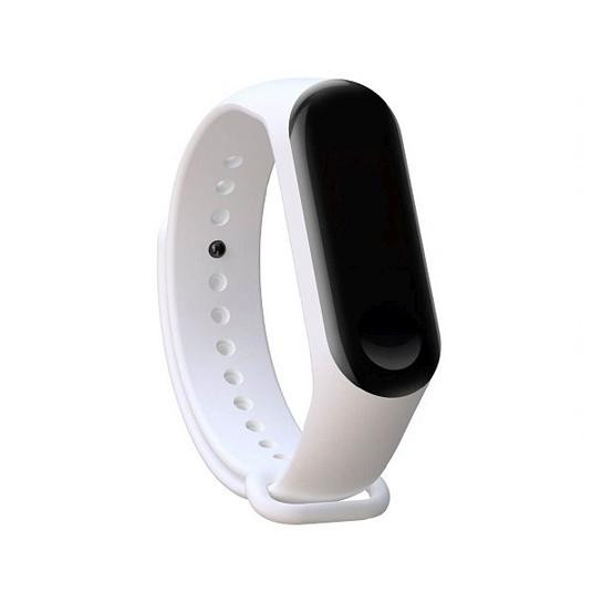 Xiaomi Ремінець для браслета Xiaomi Mi Band 3/4 White (46882) - зображення 1