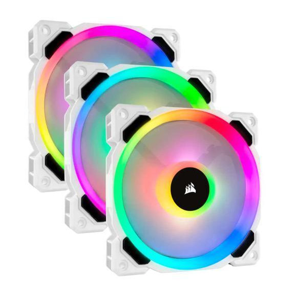 Corsair LL120 White RGB LED Triple Pack (CO-9050092-WW) - зображення 1