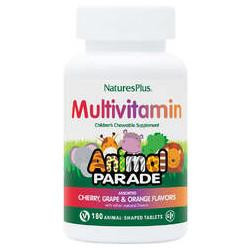 Nature's Plus Animal Parade Childrens Multivitamin 180 жувальних таблеток асорті смаків
