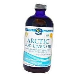 Nordic Naturals Arctic Cod Liver Oil 473 мл апельсин