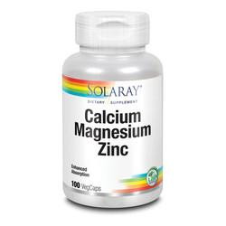 Solaray Calcium Magnesium Zinc 250 вегакапсул