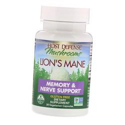 Fungi Perfecti Lion's Mane Memory amp Nerve Support 30 вегкапсул (71441001)