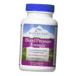 RidgeCrest Herbals Blood Pressure Formula 120 вегкапсул (71390005)