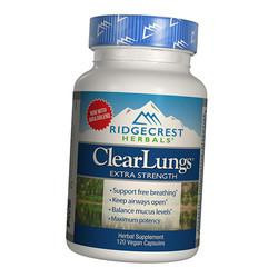 RidgeCrest Herbals Clear Lungs Extra 120 вегкапсул (71390009)