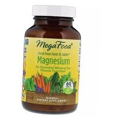 MegaFood Магний Бисглицинат, Magnesium,  60таб (36343044)
