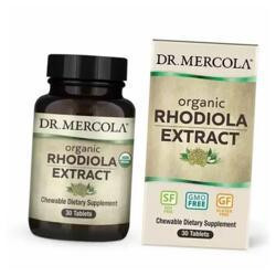   Dr. Mercola Органический экстракт родиолы, Organic Rhodiola Extract,  30таб (71387016)