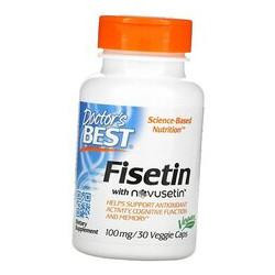   Doctor's Best Физетин, Fisetin, Doctor's Best 30вегкапс (70327021)