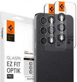 Spigen Optik.tr EZ FIT Camera Protector 2-pack Samsung Galaxy S24 Plus Black AGL07433