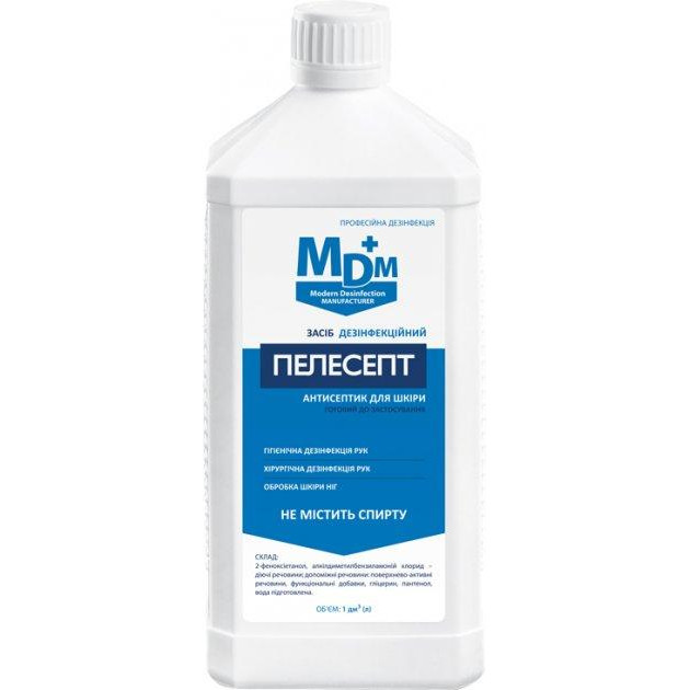 MDM Антисептик для шкіри  Пелесепт 1 л (4820180110223) - зображення 1