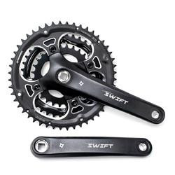 Velotrade Шатун алюмінієвий із Pl захистом PROWHEEL SWIFT-201P L175мм 28-38-48Т під квадрат - зображення 1