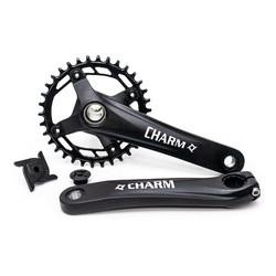   Velotrade Шатун 34T PROWHEEL CHARM-34T-TT алюмінієвий без каретки