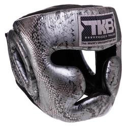 Top King Шолом боксерський з повним захистом Super Snake TKHGSS-02 / розмір M, чорний/срібний