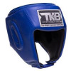 Top King Шолом боксерський відкритий шкіряний Super TKHGSC / розмір L, синій - зображення 1