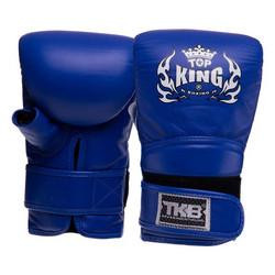 Top King Снарядні рукавички шкіряні Ultimate TKBMU-OT / розмір L, синій