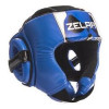 Zelart Шлем боксерский BO-1316, размер M, черный/синий - зображення 1