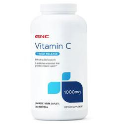 GNC Вітамін С Вітамін С 1000 мг з тимчасовим вивільненням 360 капсул - зображення 1