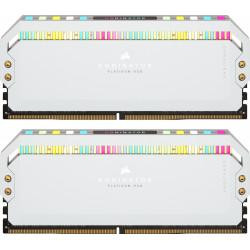 Corsair 32 GB (2x16GB) DDR5 5600 MHz Dominator Platinum RGB White (CMT32GX5M2B5600C36W)