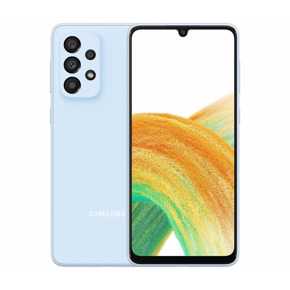 Samsung Galaxy A33 5G 6/128GB Blue (SM-A336BLBG) купить в  интернет-магазине: цены на смартфон Galaxy A33 5G 6/128GB Blue  (SM-A336BLBG) - отзывы и обзоры, фото и характеристики. Сравнить  предложения в Украине: Киев, Харьков,