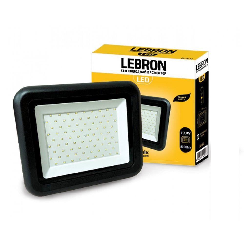 Lebron Прожектор світлодіодний  LF, 100W, LED, 9000Lm, 6500К (17-08-91) - зображення 1