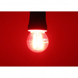 Velmax LED V-Filament-G45 2W E27 красная (21-41-32)