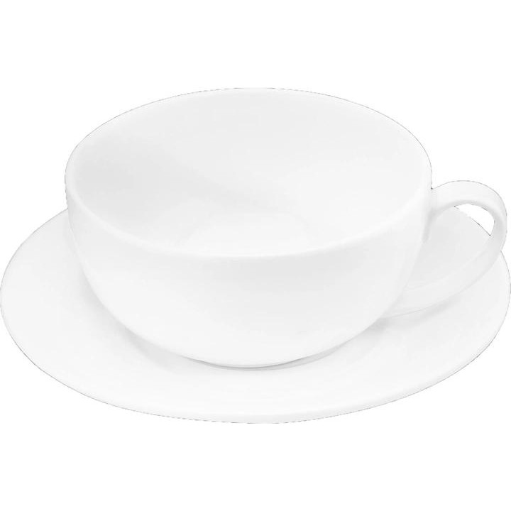 Wilmax Чашка для чаю з блюдцем 330мл WL-993234 / AB - зображення 1