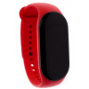Climber Ремінець  for Xiaomi Mi Band 7 - Silicone Solid Wristbandr Red - зображення 1