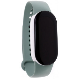 Climber Ремінець  for Xiaomi Mi Band 5/6 - Silicone Two-color Light green white