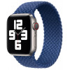 HiC Ремінець  for Apple Watch 41/40/38mm - Braided Solo Loop Atlantic Blue - Size M - зображення 1
