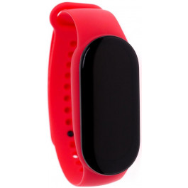 Climber Ремінець  for Xiaomi Mi Band 5/6 - Silicone Solid Red