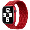 HiC Ремінець  for Apple Watch 44/42mm - Braided Solo Loop PRODUCT RED - Size M - зображення 1