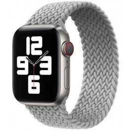 HiC Ремінець  for Apple Watch 44/42mm - Braided Solo Loop Summit White - Size L