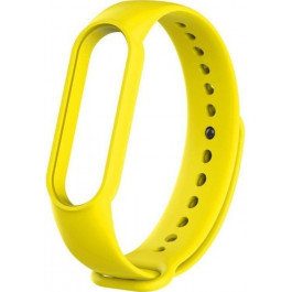 Xiaomi Ремінець  for Mi Band 5/6 - Silicone Yellow