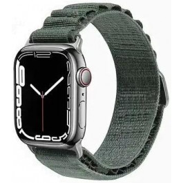 WIWU Ремінець  for Apple Watch 49/45/44/42mm - Nylon Watch Band Green (6936686408394)