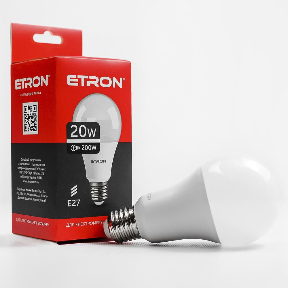 Etron LED 20W 4200K E27 (1-ELP-002) - зображення 1