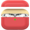 AHASTYLE Двухцветный cиликоновый чехол  для Apple AirPods Pro Red Yellow (AHA-0P200-RRY) - зображення 1