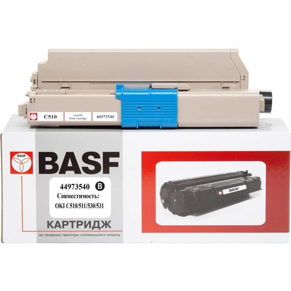 BASF Картридж для OKI C510/511/ 530 44973540 Black (KT-44973540) - зображення 1