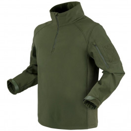 Condor Бойова софтшелл сорочка Condor PATROL QUARTER-ZIP SOFT SHELL 101185 X-Large, Олива (Olive)