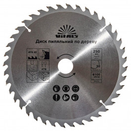   VITALS Диск пильний  по дереву 250x30/25.4, ATB 40