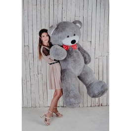 Yarokuz Великий Плюшевий ведмідь  Річард 2 метра Сірий