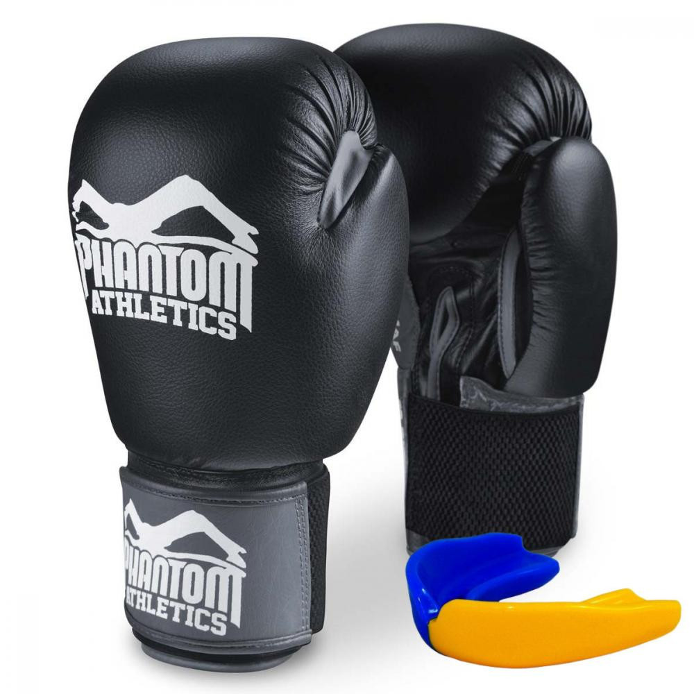 Phantom Athletics Боксерські рукавиці Ultra 14oz Black (PHBG1646-14) - зображення 1