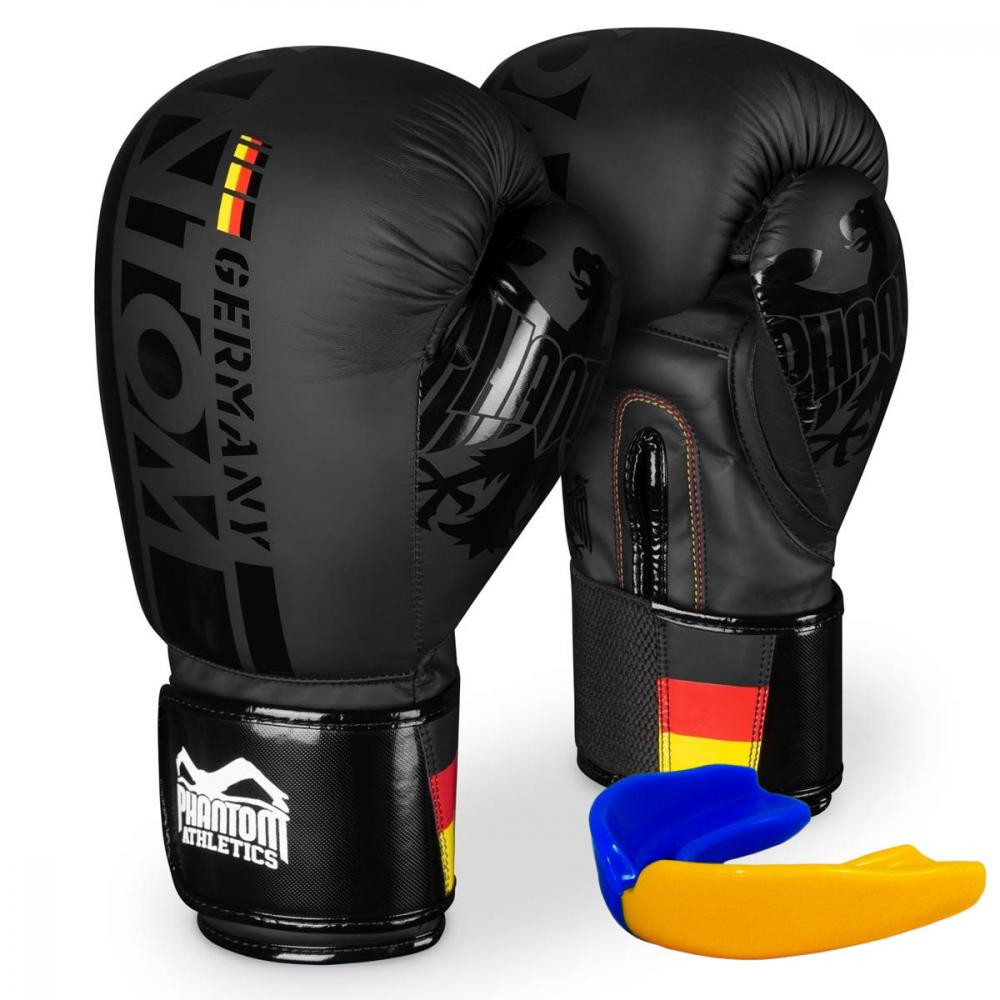 Phantom Athletics Боксерські рукавиці Germany 12oz Black (PHBG2189-12) - зображення 1