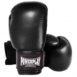 PowerPlay Боксерские перчатки 3004 16oz Black (PP_3004_16oz_Black)