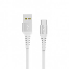 SkyDolphin S05T TPE Frost Line USB to USB Type-C 1m White (USB-000550)