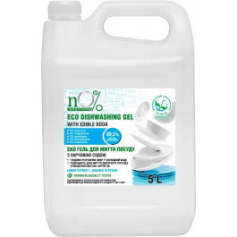 nO% green home Еко гель для миття посуду  з харчовою содою 5 л (4823080006498)