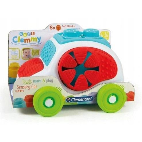 Clementoni Sensory Car 8 деталей (17315) - зображення 1